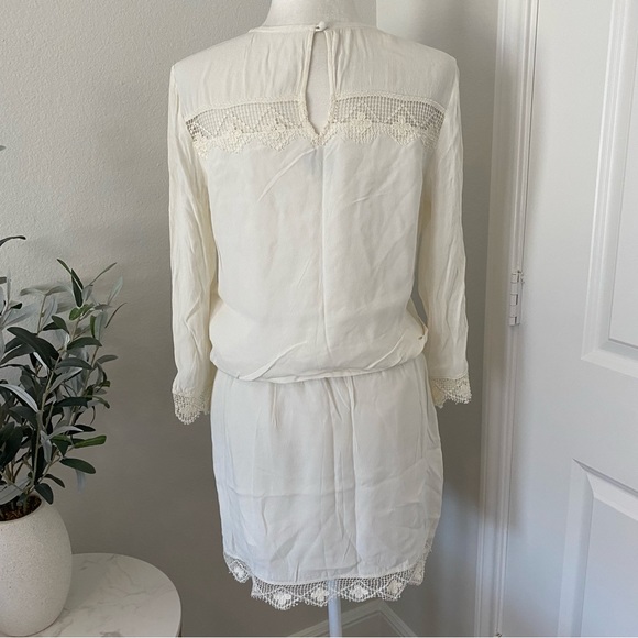 Saylor Leora White Lace Dress Medium From Revolve - Picture 6 of 13